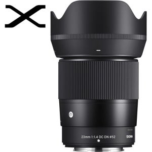 시그마 23mm F1.4 DC DN Contemporary 크롭 후지 X