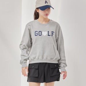 제이투제이 여성골프웨어 자수패치 골프 맨투맨