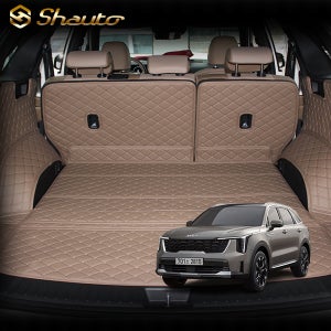 샤오토 더 뉴 쏘렌토 MQ4 트렁크매트 풀커버 세트 차박 매트 5인승 크렐사운드 유