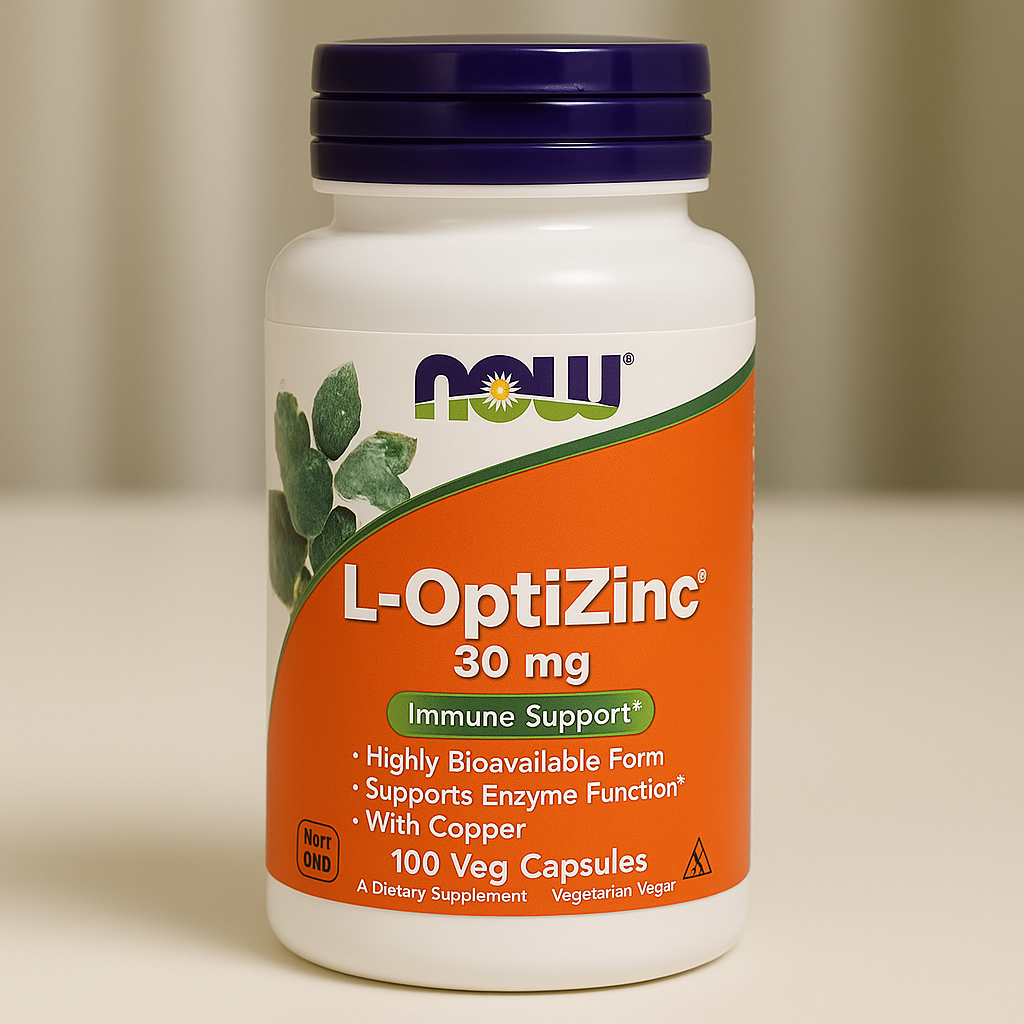 나우푸드 아연 <b>30mg</b> 구리함유 옵티<b>징크</b>