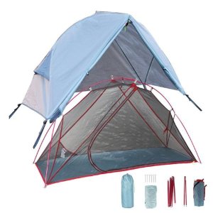 대형 비닐하우스 캠핑용 경량 방수 텐트 1 인용 야외 캠핑 배낭 여넓은공간천막