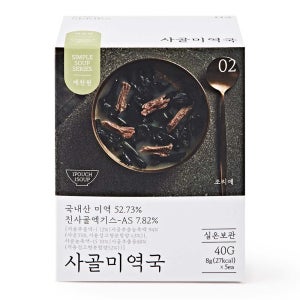 예찬원 동결건조 블럭국 미역국 된장국 사골곰탕 계란국 북엇국 해장국 5개입