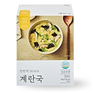 예찬원 간편 동결건조 레토르트 블럭국 계란국 미역국 육개장 된장국 5개입