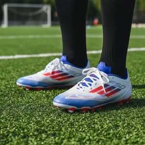 [매장판] 아디다스 성인 축구화 F50 리그블루레드 리그 인조잔디 끈없는 발볼넓은