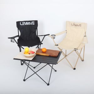 접이식 경량 캠핑 의자 테이블 피크닉 세트