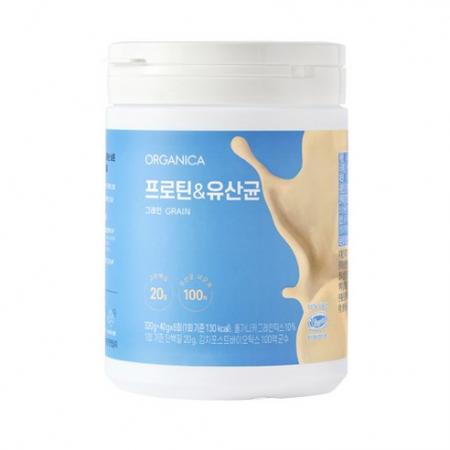 <b>올가니카 프로틴</b> 앤 유산균 그레인 320g 1개