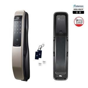 [사은품 이벤트]셀프설치 게이트맨 G-SUIT simple+푸시풀도어락 카드번호키 디지털도어락 지슈트심플