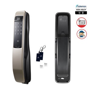 [사은품 이벤트]전국설치 게이트맨 G-SUIT simple+푸시풀도어락 카드번호키 디지털도어락 지슈트심플