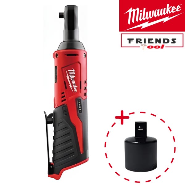 밀워키 라쳇 12V 충전 임팩 전동 렌치 M12 IR -0 어댑터포함