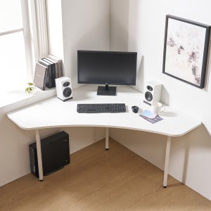 예투가구 로맨스 코너책장 코너형 컴퓨터책상 ㄱ자 L자 테이블