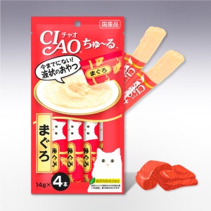 이나바 챠오츄르 고양이 추르 간식 SC-71 참치 4p, 14g, 1개