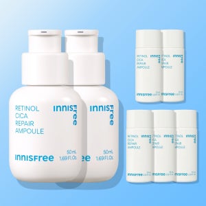 [더블구성] 이니스프리 레티놀 시카 흔적 앰플 / 저자극 트러블 모공 과다피지 붉은기 50ml, 2개
