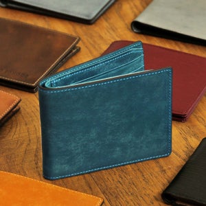 [이니셜 각인] 마뜨 베지터블 푸에블로 소가죽 남자 반지갑