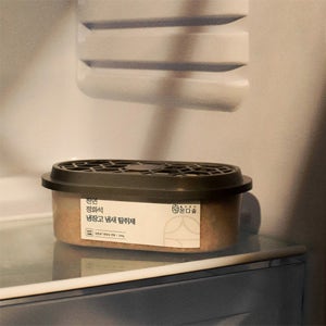 반영구 국산100% 강력한 천연 냉장고 탈취제 냉동실 반찬 김치 냄새제거 탈취 탈취기 4개