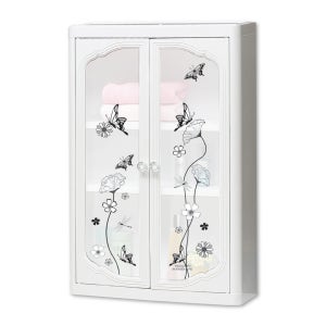 나비 대형 수건장 수납장 선반장 보관장 욕실 미용실 화장실 상부장 장식장