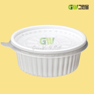 다용도컵 국물용기 소 PP 105파이 250ml 백색 1000개 / BFP [오네]