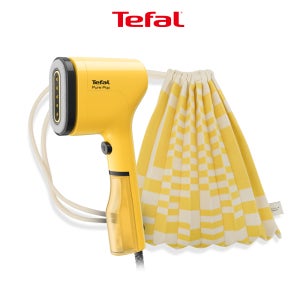 [플리츠마마 콜라보] 테팔 휴대용 여행용 핸디 스팀다리미 퓨어팝 DT2026K0 선샤인 옐로우
