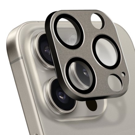 아이폰15 프로 맥스 카메라 필름 메탈강화 렌즈 보호