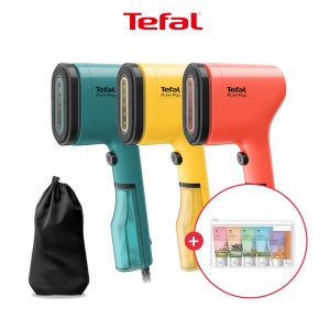 [옵션] 테팔 휴대용 여행용 핸디 스팀다리미 퓨어 팝 쥬시핑크 DT2022