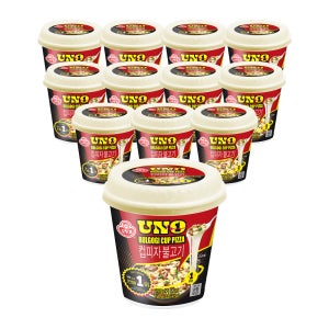 오뚜기 떠먹는 컵피자 불고기, 150g, 12개