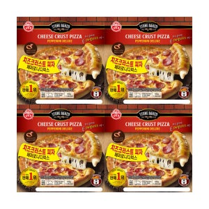 오뚜기 페퍼로니 디럭스 치즈크러스트 피자 510g 4개