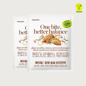 헤이밀 잡채 송송 비건만두 420gx3팩