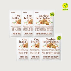 헤이밀 잡채 송송 비건만두 420gx6팩