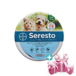 [세레스토] 강아지 진드기방지 해충방지 목걸이 S