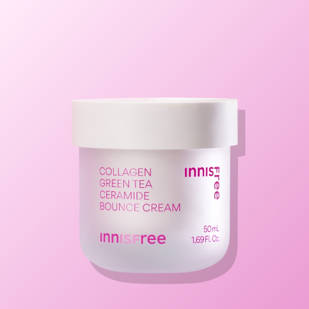 이니스프리 콜라겐 그린티 세라마이드 탄력장벽 크림 50ml, 1개