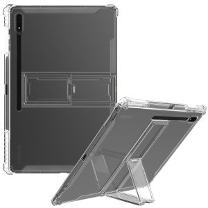 갤럭시탭S10FE S9 S9FE X510 X520 X710 심플 S펜 수납 거치대 투명 태블릿 케이스