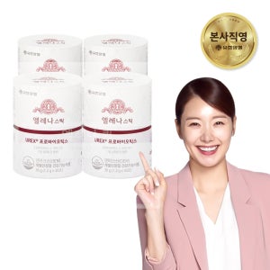 유한양행 엘레나 스틱 질건강 유산균 임산부 수유부 프로바이오틱스 30포, 4개