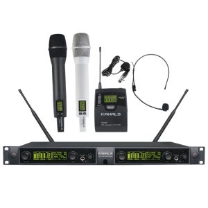 카날스 BK-3002 공연용 2채널 무선마이크 핸드 핀