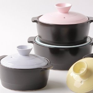 가정용 뚝배기 1인용 도자기 냄비 전자레인지 된장
