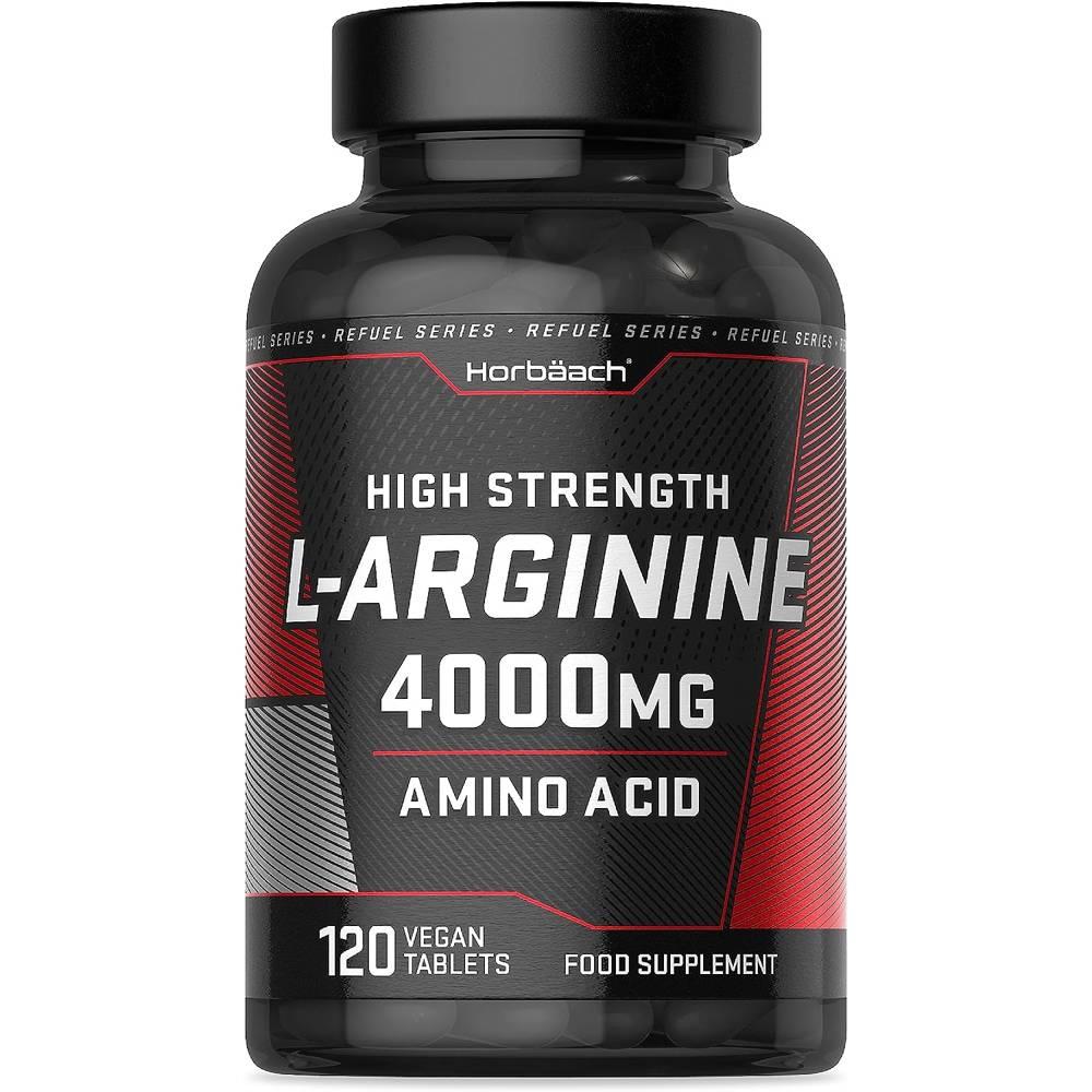 Horbaach L-<b>Arginine</b> <b>호바흐</b> L-<b>아르기닌</b> 4000mg 120정