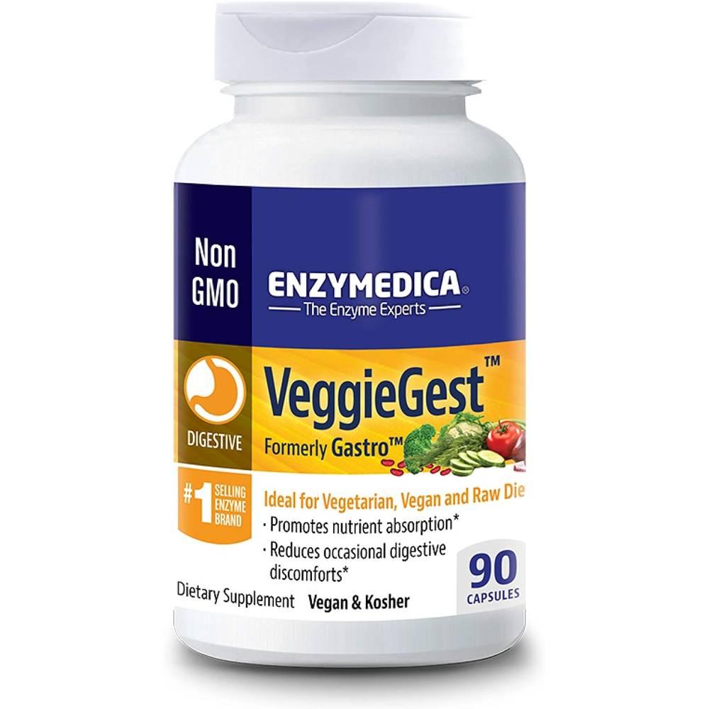 Enzymedica VeggieGest <b>엔자이메디카</b> 베지게스트 90캡슐