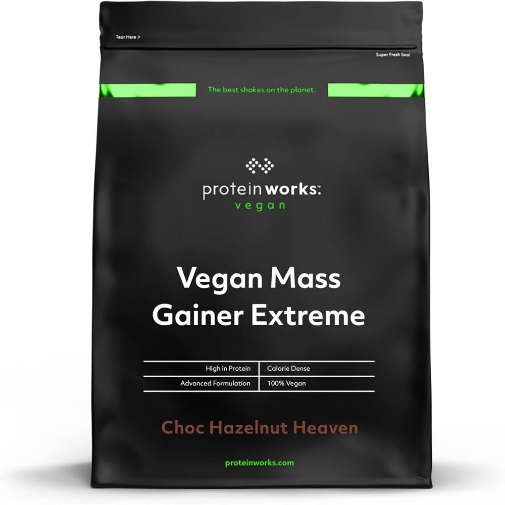 PROTEIN WORK Vegan Mass Gainer <b>Extreme</b> Choco Hazelnut 프로테인웍 비건 매스게이너 <b>익스트림</b> 2kg