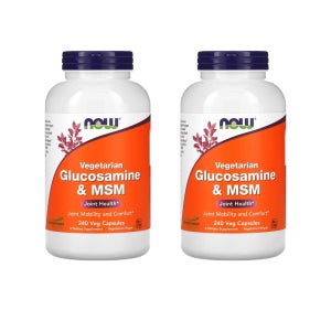 나우푸드 베지테리언 글루코사민 엠에스엠 240베지캡슐 2병