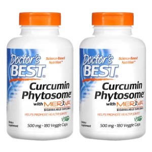 닥터스베스트 tumeric 커큐민 파이토솜 500mg 180캡슐2통 메리바원료 인데나사