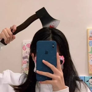 할로윈 칼머리띠 할로윈데이 이벤트 행사 파티 호러 도끼 망치