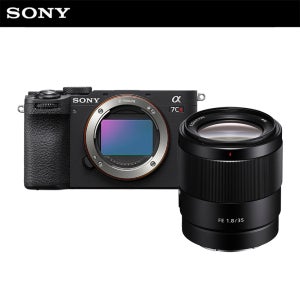 소니 카메라 A7CR BODY 블랙 + SEL35F18F 패키지 / 공식대리점 풀프레임 컴팩트 알파