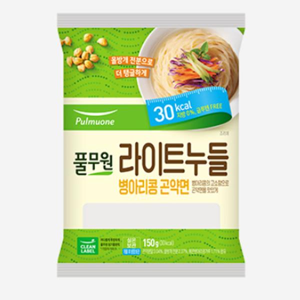 라이트누들 (150g) <b>풀무원</b> 캠핑요리 다이어트음식 저칼로리간식 건상식단 간편식 집밥 자취템 완내스