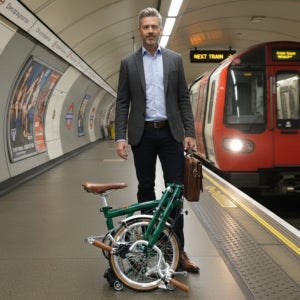 티티카카 큐브 X10 HD 유압 : 시마노 유압디스크, 시마노 데오레 지원, 크로몰리 트라이폴드 접이식자전거, X10 HD 다크그린