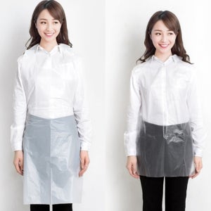 손님용앞치마 업소용일회용앞치마 비닐 가운 식당