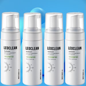 레오클린 4개세트 3일내 확실한 겨드랑이 냄새 암내제거 땀냄새 데오드란트