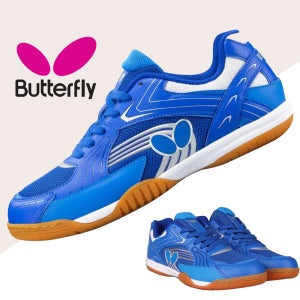 버터플라이 레조라인 리스 탁구화 블루 인도어 실내 운동화 신발 슈즈