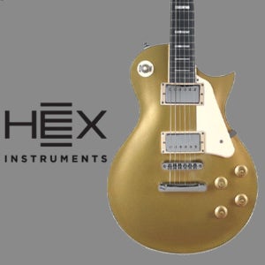 HEX 헥스 일렉기타 H300 SG/GD (SG/Gold)