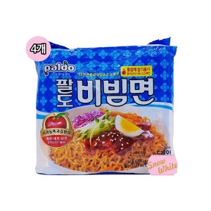 팔도 비빔면 멀티x4개세트(총20봉입)