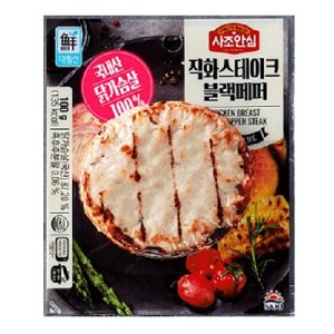 사조 안심 직화스테이크 블랙페퍼 100g