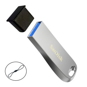 샌디스크 3.2 Gen 1 USB 메모리 128기가 128GB SDCZ74 울트라 럭스 대용량 무료 각인 인쇄 고리줄 보호캡 증정
