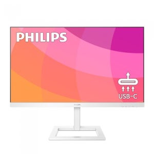 필립스 273E1 프리싱크 75 시력보호 화이트 높낮이 무결점